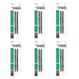 Schmidt Safety 888 Ceramic Rollerball Broad Point 1.0mm Plastic Tube Blue, 12 Pack Blister (SC58229)