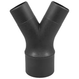 Fulton 4 inch to 2 inch Dual Reducer Port Y Splitter Dust Collection Fitting
