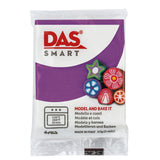 DAS Smart Polymer Clay, Purple, 57G -Oven Bake Clay, Pliable Polymer Clay Set for Molding and Sculpting, Baking Clay for Student