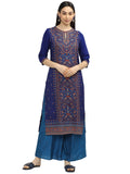 KETCH Women's Polyester Regular Fashion Vest (KHKU000110_Blue