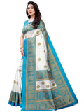 Satrani Womens Art Silk Saree (2019St120_Sky Blue)