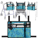 supregear Walker Bag with Cup Holder, WaterResistant Wheelchair Pouch Folding Walker Accessory Basket for Wheelchairs, Rollator