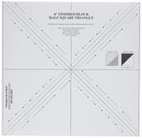 Triangles On A Roll 4in Half Square 50ft Template, 4