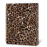 KTYHD Leopard Print Notebook Journal 5.5x8.3in, Cheetah Gifts for Women Journal for Writing, Retro Maximalist Cheetah Print Note