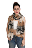 Verismo Scarf Flower Printed Beautiful Stole Can Be Worn On Any Outfit For All Seasons. Size 100X180Cms.