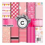 Craftastique Pink Pamper Scrapbooking Paperpack (20 Sheets | 250 Gsm) (12 X 12 Inches)