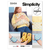 Simplicity Hot and Cold Comfort Packs Sewing Pattern Kit, Code S9494, One Size, Multicolor