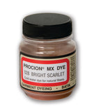 Jacquard Procion Mx Dye Undisputed King of Tie Dye Powder Bright Scarlet 2/3 Oz Cold Water Fiber Reactive Dye Made in US