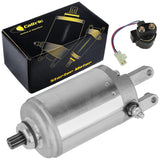 Caltric Starter and Relay Solenoid Compatible With Honda TRX250 Fourtrax TRX 250 1985 1986