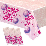 KatchOn, Its Me Hi Im The Birthday Girl Its Me Tablecloth - Large, 108x54 Inch, Pack of 3 | Birthday Decorations for Girls | Pin