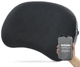 MARCHWAY Ultralight Inflatable Camping Pillow with Soft Washable Cover, Compact Compressible Portable Travel Air Pillow for Outd
