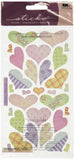 jbr1116 Sticko Vellum Stickers Pastel Hearts