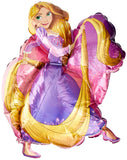 Anagram 10022938 38 Rapunzel Supershape Foil Balloon, Multicolor