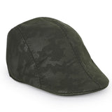 Zacharias MenS Cotton Blend Summer Beret Golf Ascot Cap Hs940 (Green_Free Size) (Pack Of 1)