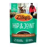 Zuke's Hip and Joint Support Dog Treats for Adult Dogs, Senior Dog Treats Made with Real Peanut Butter and Oats, 16 oz. Resealab