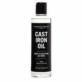 CARON & DOUCET Cast Iron Seasoning & Cleaning Oil | 100% PlantBased & Food Grade! | Best for Seasoning, Restoring, Curing and