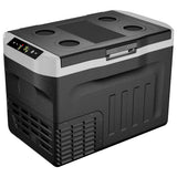 EUHOMY 12 Volt Refrigerator, 32QT(30L) 12V Cooler, Compressor Electric Cooler -4?~68?, 12V Fridge 12/24V DC 100-240V AC, Portabl