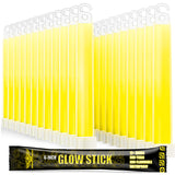 EVERLIT Survival Emergency Glow Sticks- 6 Inches Light Sticks for First Aid Kit, Survival Kit, Camping, Hiking, Outdoor, Disaste