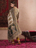 Anni Designer Women'S Cotton Blend Straight Printed Kurta With Pant & Dupatta (Mridul Mustard_L_Mustard_Large),Mustard,L,,,