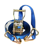 Everest Premium Ratchet Tie Down - 1 PK - 1 IN - 16 FT - 1000 LBS Working Load - 3000 LBS Break Strength - Cambuckle Alternative