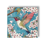 Wergund 5D DIY Diamond Art Flower, Diamond Art Kits for Adults Hummingbird, Diamond Painting Full Drill Crystal Rhinestone Embro