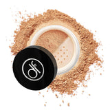 Dermaflage Mineral Powder Foundation - Full Coverage, Talc-Free & Lasting Matte Finish - Natural Ingredients with Antioxidants -