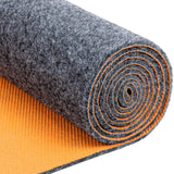 LMRSTOO 17 * 7.4 Ft Heavy Duty Oil Spill Mat, 6.5mm Thickened Extra Large Garage Floor Mat for Under Car, 1/4 Waterproof Rubber