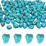 Turquoise Irregular Beads for Bracelet Making - 230pcs 12mm Natural Semi-Precious Gemstone Loose Spacer Beads for Jewelry, Beadi