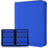 Premium Card Binder 9 Pocket, 360 Pockets Trading Card Holder Book, Premium PU Cover Zip Folder Binder, Side Loading Carrying Ca