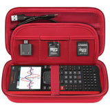 Elonbo Carrying Case for Texas Instruments TI-Nspire CX II CAS/TI-Nspire CX II/CX/CX CAS Color Graphing Calculator, Extra Zipped
