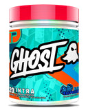GHOST Intra Workout Powder, Blue Raspberry - BCAAs, & EAAs, Nootropics & Hydration - Essential & Branch Chain Amino Acids, Suppo