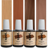 spot. Light Brown Wood Stain Repair Kit, Brush-On Touch-Up Stain Bottles, Golden Oak, Early America, Cherry, Red Oak, Interior a