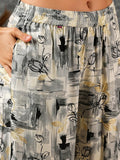 Anni Designer Women'S Cotton Blend Printed Ethnic Co-Ord Set (Tamar Grey-Nw_Xl_Grey_X-Large),Grey,XL,,,