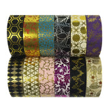 allydrew Washi Tapes Decorative Masking Tapes, Set of 12, ADSET56