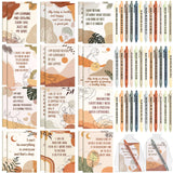 Mooliwe 24 Set/48 Pcs New Mom Positive Affirmation Gift Set Gratitude Notebooks with Pen Small Bag Motivational Encouragement No