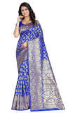 Sugathari Womens Banarasi Saree Pure Kanjivaram Silk Saree Soft new ladies 2023 Design Wear Sarees Latest Cotton Party Sari coll
