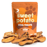 Davie's Sweet Potato Dog Treats - Healthy Treats Made in USA Only, Natural Treats, Healthy Dog Chews, Low Fat Treats, 0.5 lb. Ba