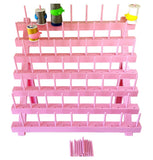 PeavyTailor 70 Spools Thread Holder Thread Rack Sewing Thread Organizer Thread stand spool holder for Sewing and Embroidery Quil