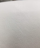 White Soft Faux Vegan PU {Peta Approved Vegan} Leather by The Yard Synthetic Pleather 0.9 mm Nappa Yards (900 inch x 54 inch) So