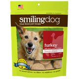 Herbsmith Smiling Dog Treats - Freeze Dried Raw Turkey, Sweet Potato, & Ginger - Thats 100% it - 2.5 Ounce