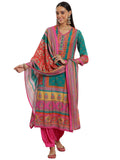Libas Women'S Silk Blend Kurta Sets (48871_Multi_Xl)