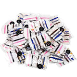 Tatuo Travel Sewing Kits Thread Repair Kit with Needles, Threads, Button, Pin for Hotel Amenities Necessities, 6 Colors (100 Set