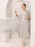 Libas Women'S Silk Blend Kurta Sets (400523_Grey_S)