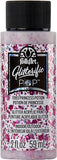 FolkArt Glitterific Pop Acrylic Craft Paint, Princess Potion 2 fl oz Premium Glitter Finish Paint, Perfect for Easy to Apply DIY