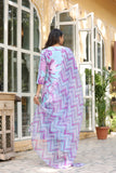 Gosriki Women'S Cotton Blend Straight Printed Kurta With Pant & Dupatta (Sohini Light Blue-Nw-Gs_S_Light Blue_Small),Light Blue,,B0CPXX23NB