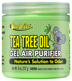 STAR BRITE Australian Tea Tree Oil Gel Air Purifier Tub - Natural Odor Eliminator for Boats, RVs, Homes & Offices - 8 OZ Tub (09