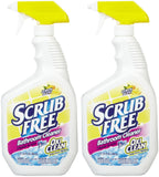 Scrub Free Soap Scum Cleaner Lemon 32 oz 2 pk