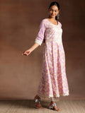 Libas Women'S Cotton Kurta Set (35822_Purple_2Xl)