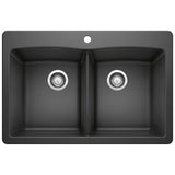 Blanco Diamond Equal Double Bowl Silgranit (Di) - Anthracite