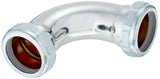 Plumb Pak 673K Coupling Elbow, 11/4Inch by 11/4Inch, Polished Chrome